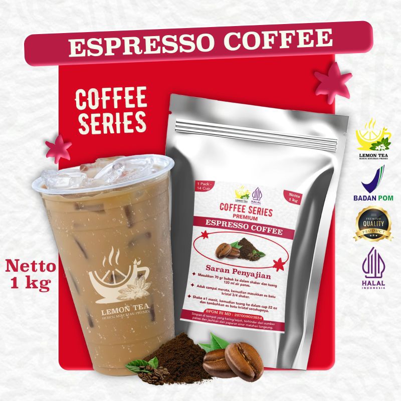 

coffee espresso 1kg/bubuk minuman premium