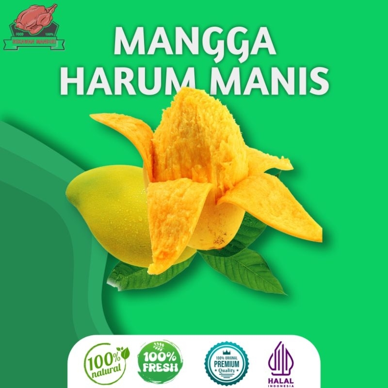 

Mangga harum manis 1kg super premium