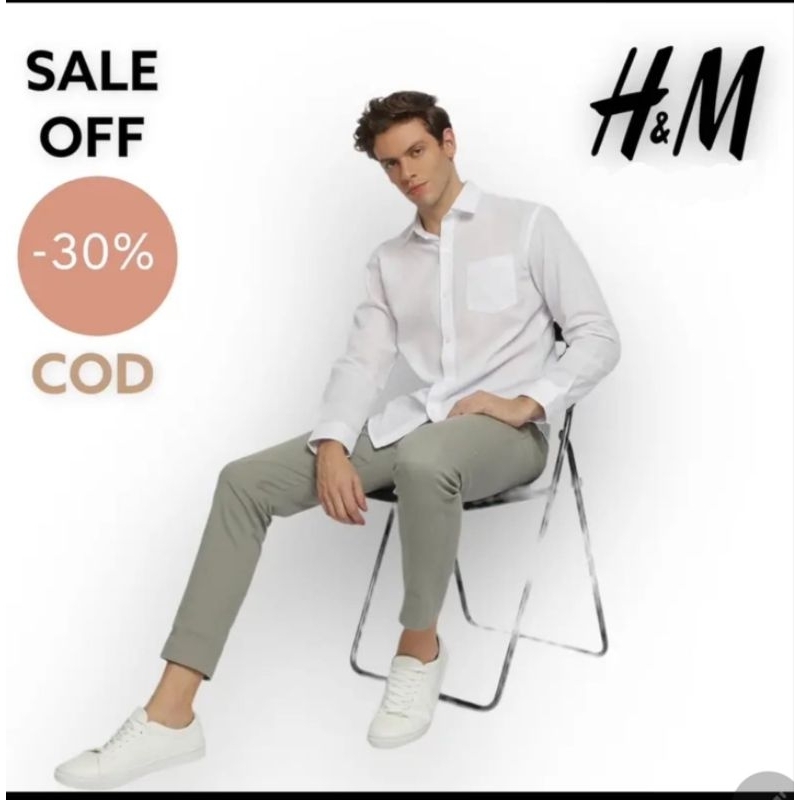 kemeja HM kemeja pria kemeja kemeja cowo kemeja pria hitam kemeja pria putih kemeja lengan panjang h
