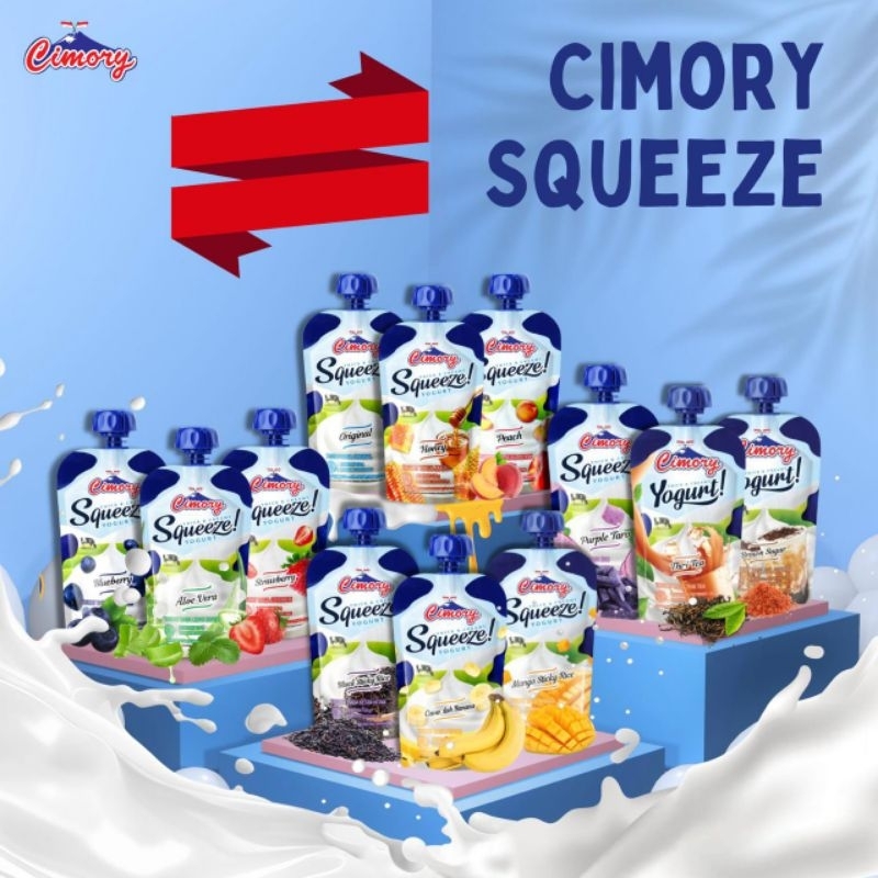 

CIMORY SQUEEZE YOGURT 120G