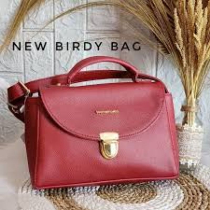 SOPHIE MARTIN NEW BIRDY BAG TAS SLEMPAMG SLING BAG WANITA MAROON SOPHIE PARIS PROMO