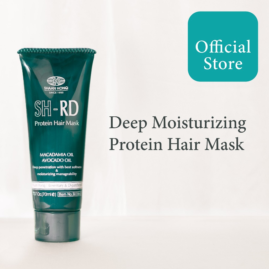 SHRD Protein Hair Mask 70ml | Deep Moisture Perawatan Rambut Ngembang, Kering, Coloring & Kusut