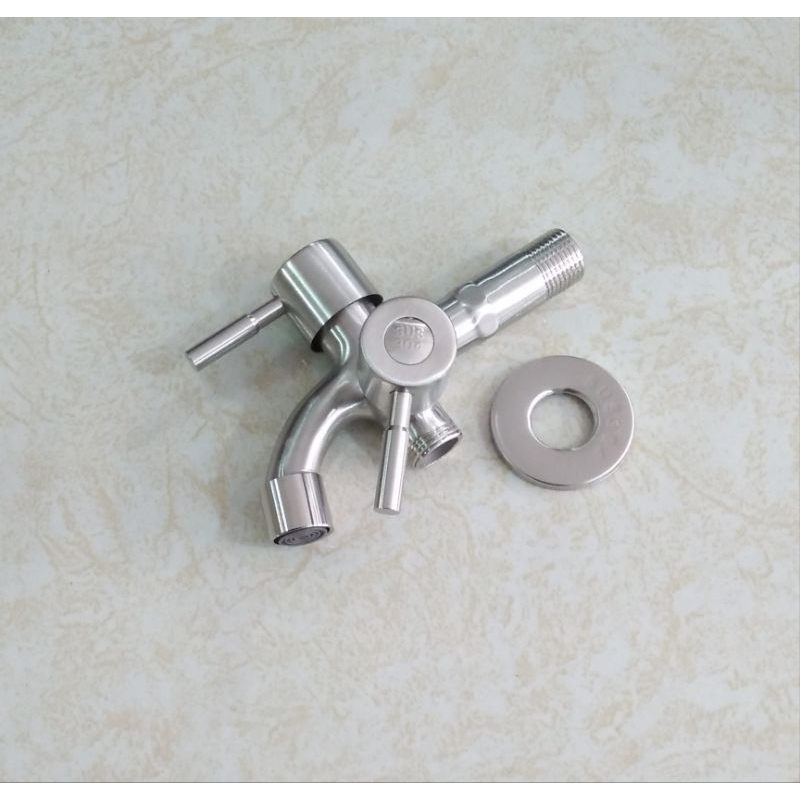 Kran Shower Cabang Stainless Steel