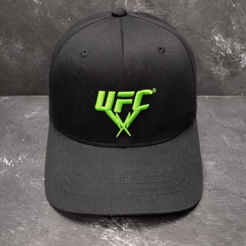 Topi sport fitted UFC YUPOONG FLEXFIT Original