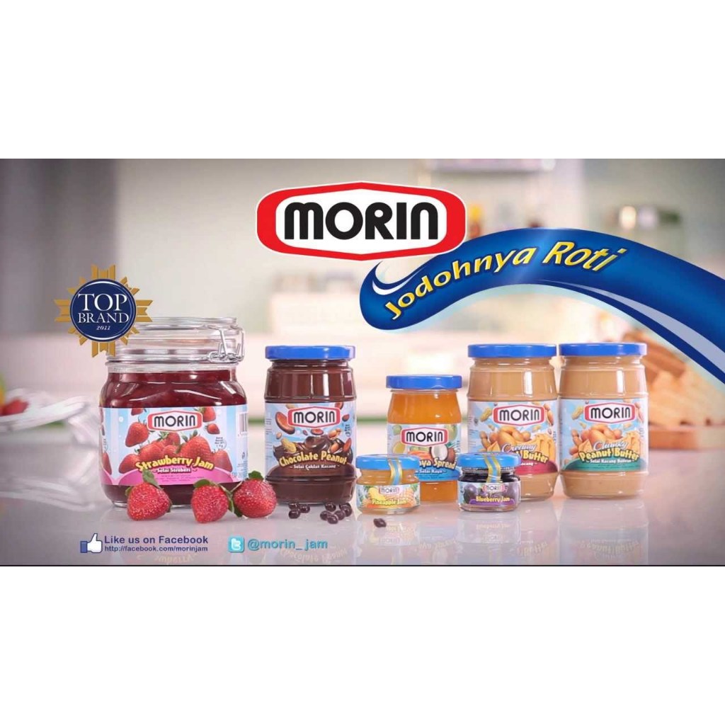 

MORIN Jam - Cokelat Peanut 300gr / Cokelat Peanut 150gr / Morin Jam Kaya 170gr