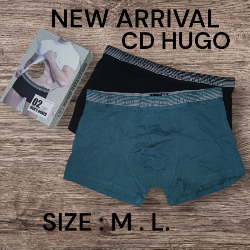 CELANA DALAM PRIA BOXER HUGO ORIGINAL 100%