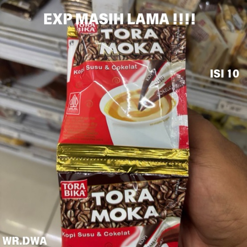 

Tora moka/tora bika moka 1 renceng isi 10