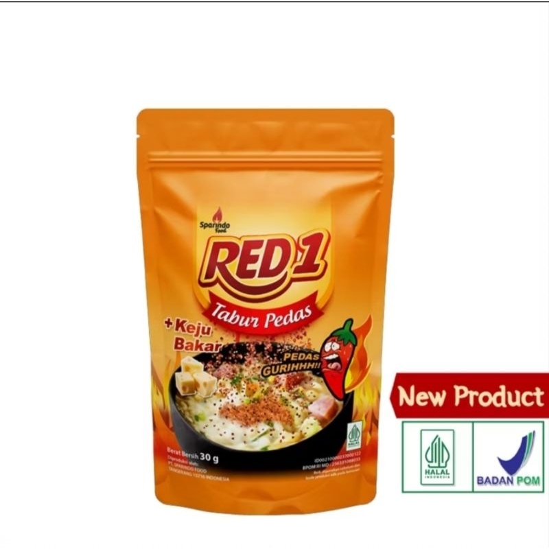 

{NiXan Store} RED1 Tabur Pedas Keju Bakar 30 gram