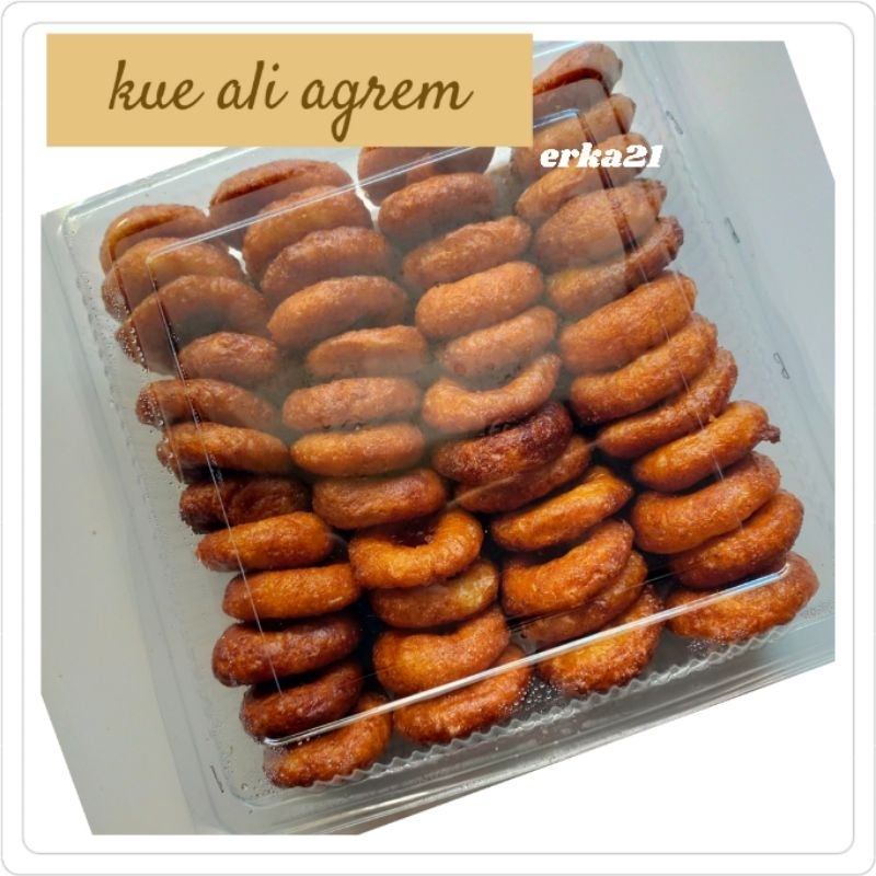 

KUE CINCIN 100PCS KUE ALI AGREM GULA MERAH