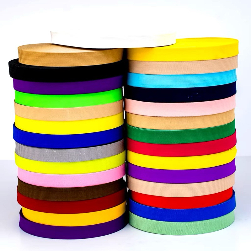 12 meter/karet foe 1.5cm/karet foe polos/karet bandana