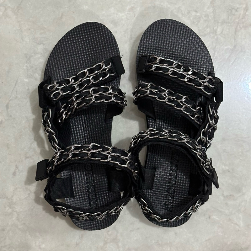 Size 38 Arizona Love Trekky Trio Chain Sandal Gunung Like Suicoke Hijack Sandals