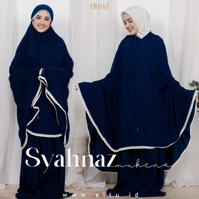 Eltu Syahnaz Mukena - Mukena Dewasa Polos Rayon