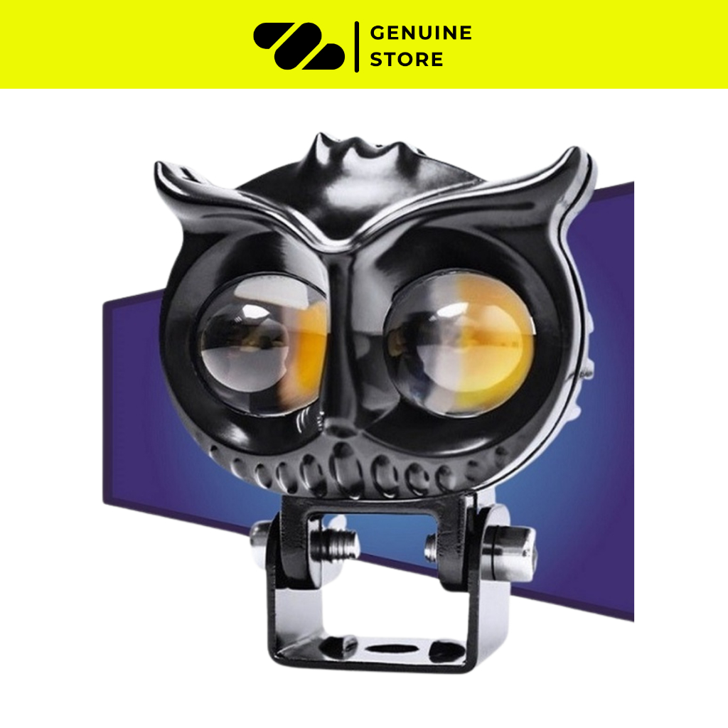 Lampu LED Mobil Motor Tembak D3 Owl 20 Watt