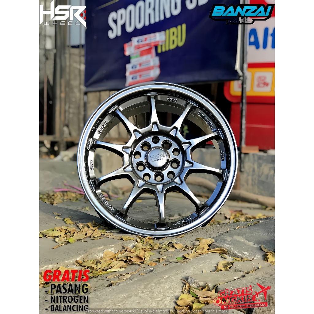 VELG MOBIL ERTIGA SIENTA RING 16 PELEK RACING HSR BOROKO SRD MODEL CE28 R 16 PCD 5X100-5X114,3