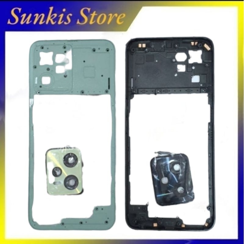 Bezzel Tengah Middle Realme C35 Penutup Mesin