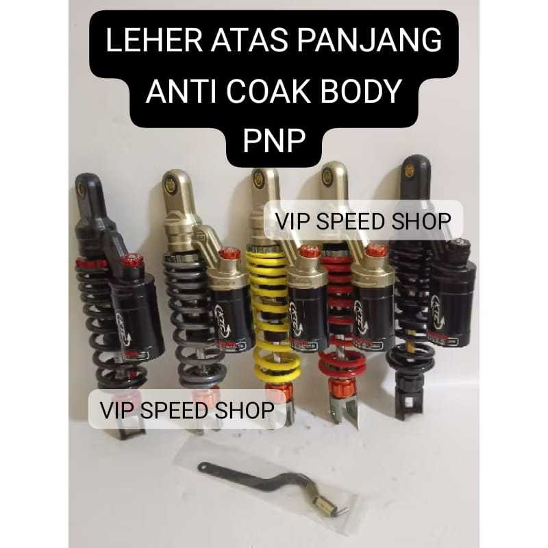 Shockbreaker Shock Tabung Atas Model KTC Extreme Ukuran 330 310 Untuk Motor Vario Scoopy Beat Mio Fi