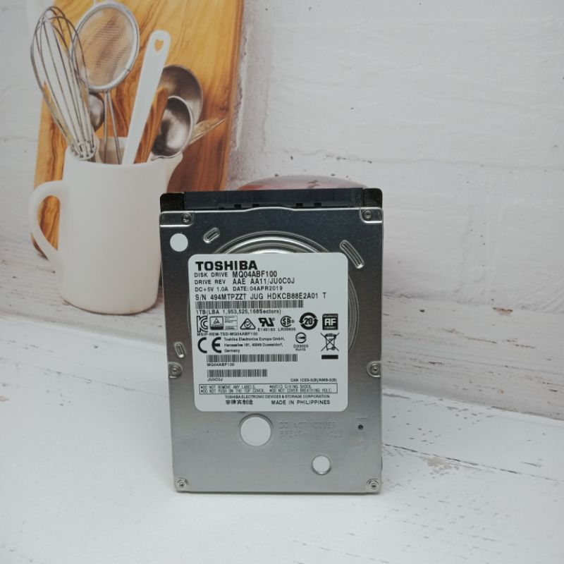 HARDISK LAPTOP 1TB TOSHIBA HDD INTERNAL 2,5 BARU BERGARANSI