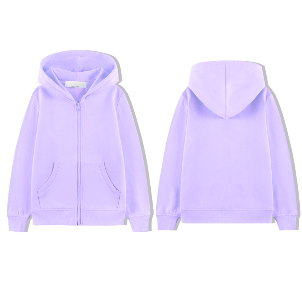 Hoodie Zipper Polos ANAK dan DEWASA