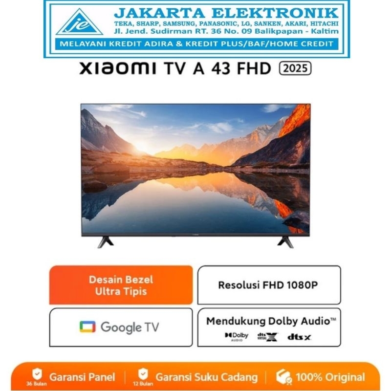 XIAOMI 43INCH FHD GOOGLE TV A 43 2025