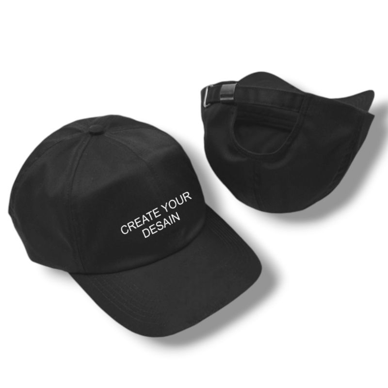 Topi Costum Baseball PoloCaps Bordir 3D kualitas distro