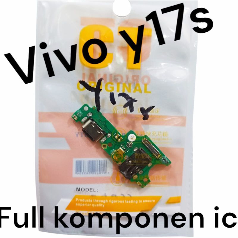CONNECTOR CHARGER VIVO Y17S ORI + IC PAPAN KONEKTOR CAS PCB BOARD VIVO Y17S VIVO