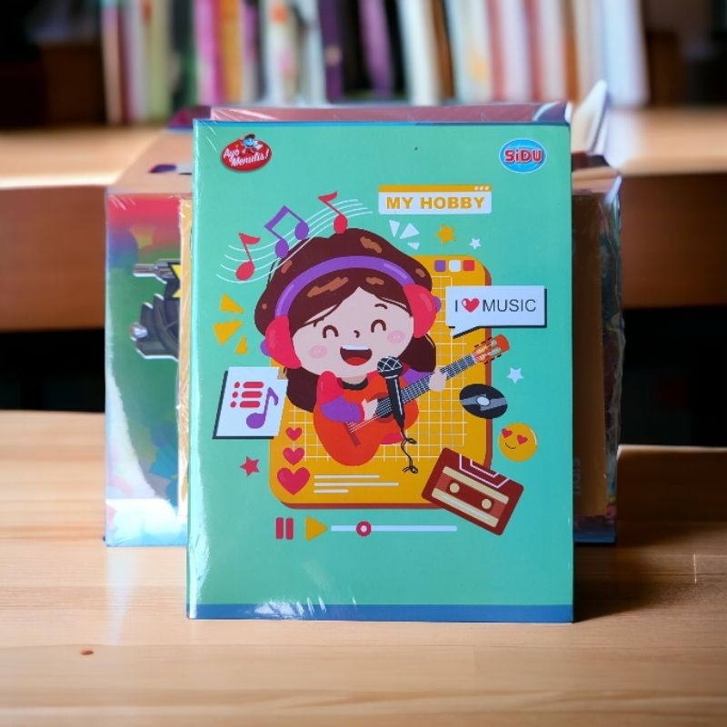 

1 Pak isi 10 Buku Tulis Sidu 58 Lembar - Buku Catatan Harian