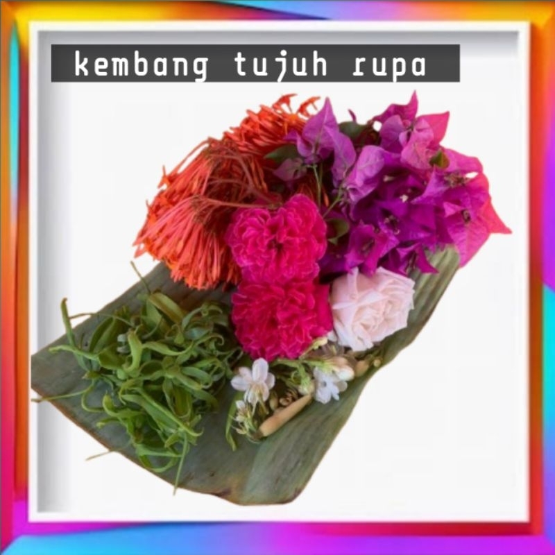 kembang 7 rupa / bunga 7 rupa