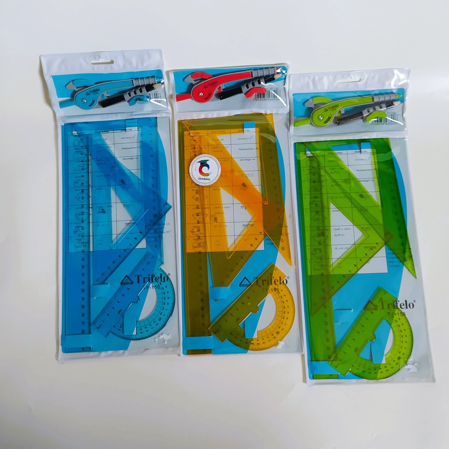 

Penggaris Set + Jangka TRIFELO TF-156