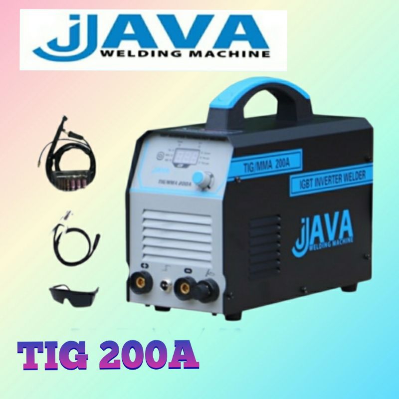 Mesin Las TIG 200 A Java Welding Bergaransi Resmi