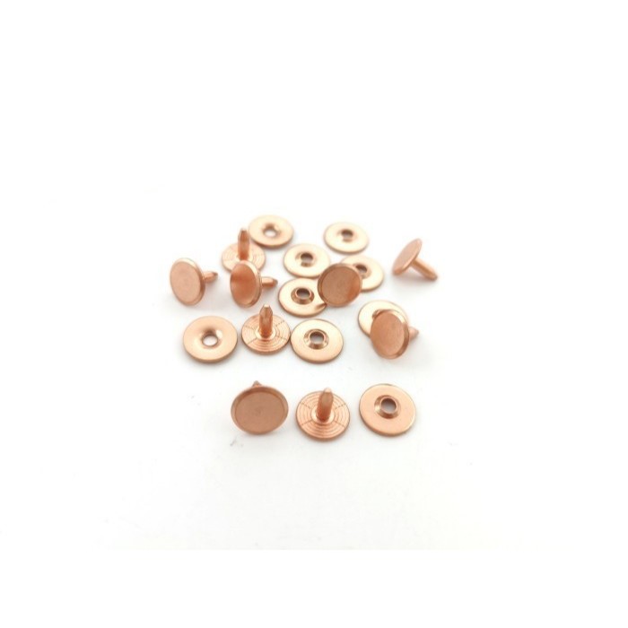 best seller] KANDER 100pcs Brass Rivet Jeans Kancing Keling Paku Centang YKK