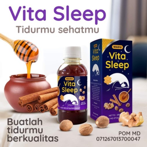 Herbal INSOMNIA MADU Vita sleep madu susah tidur