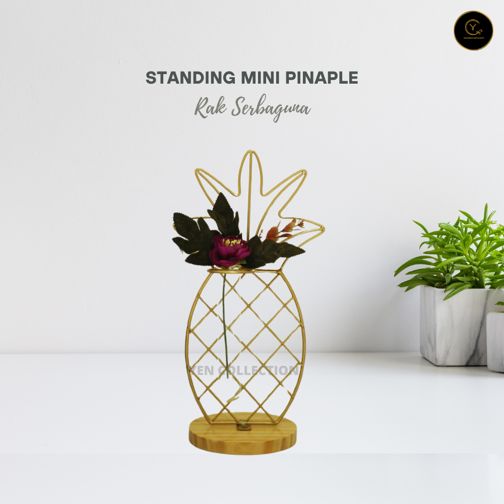 Yen Standing Mini Bucket Tempat Bucket Dekorasi Pernikahan