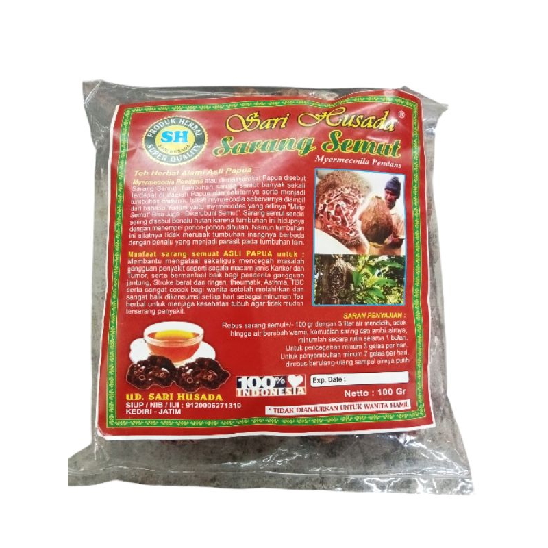 

Sarang Semut Asli Papua 100g
