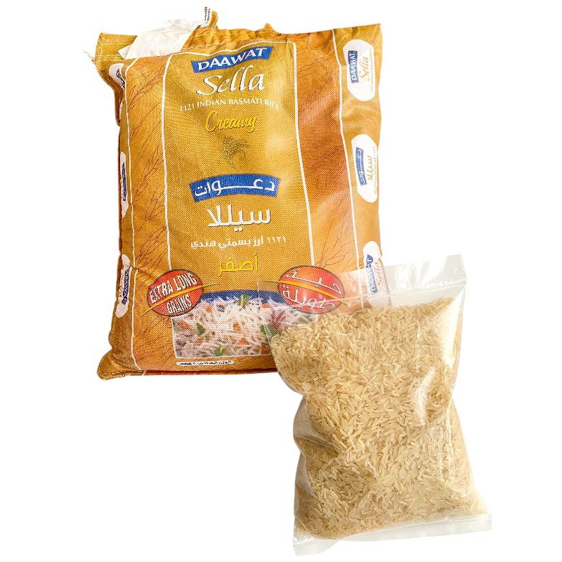 

BERAS BASMATI DAAWAT SELLA CREAMY PREMIUM XXL REPACK 1 KG