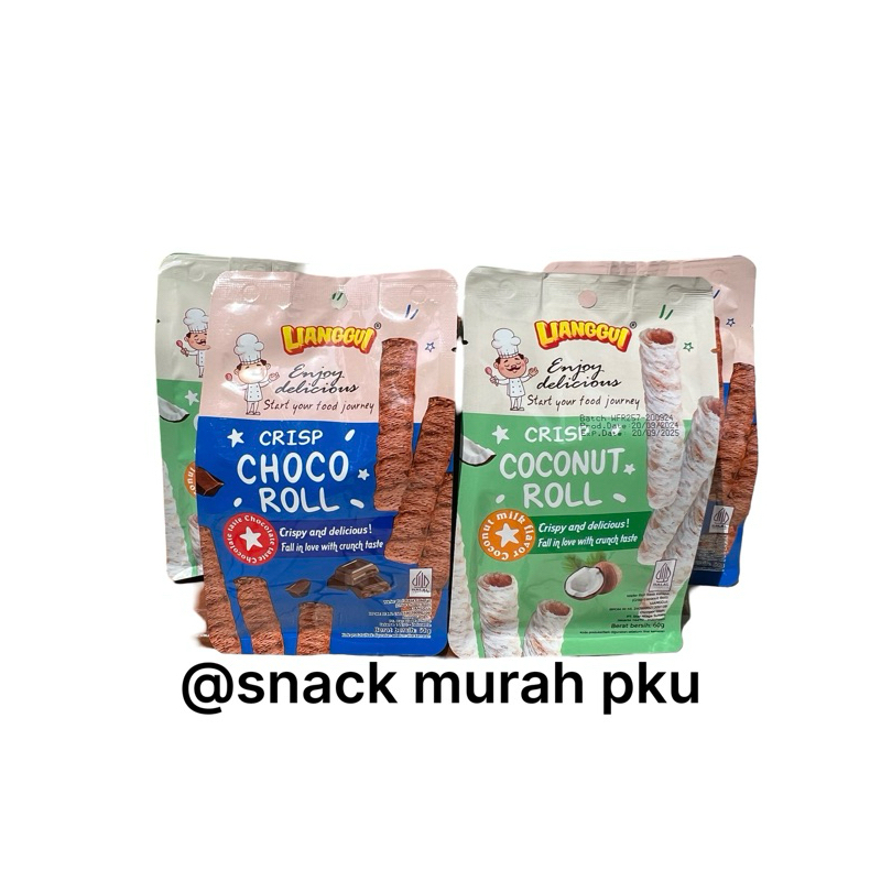 

CHOCO ROLL / COCONUT ROLL HALAL LIANGGUI @60gr
