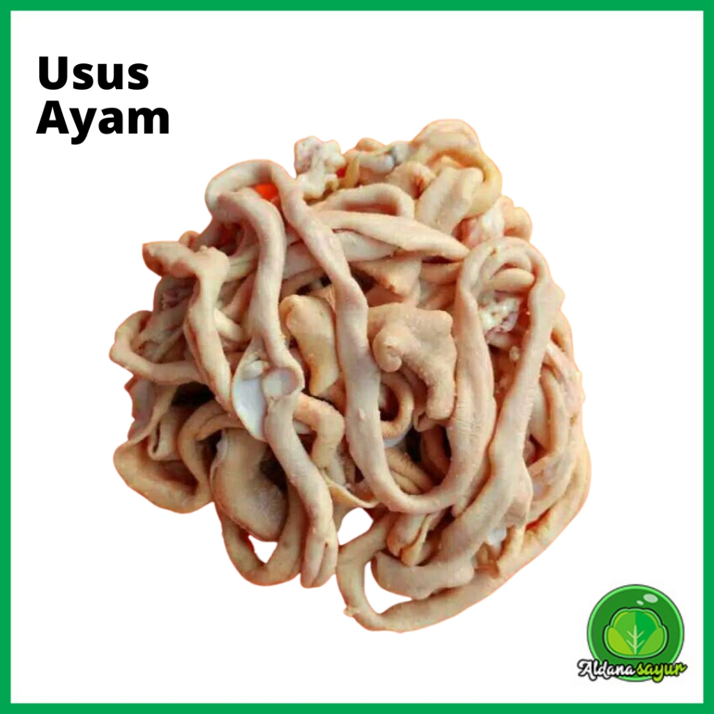 

Usus ayam aldana sayur garut 500gr