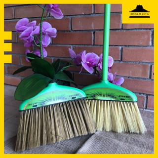 1878/Sapu Lantai / Sapu Plastik / Sapu Panjang / Sapu Plastik Motif Buah / Sapu Murah Dynamic / Kiwi