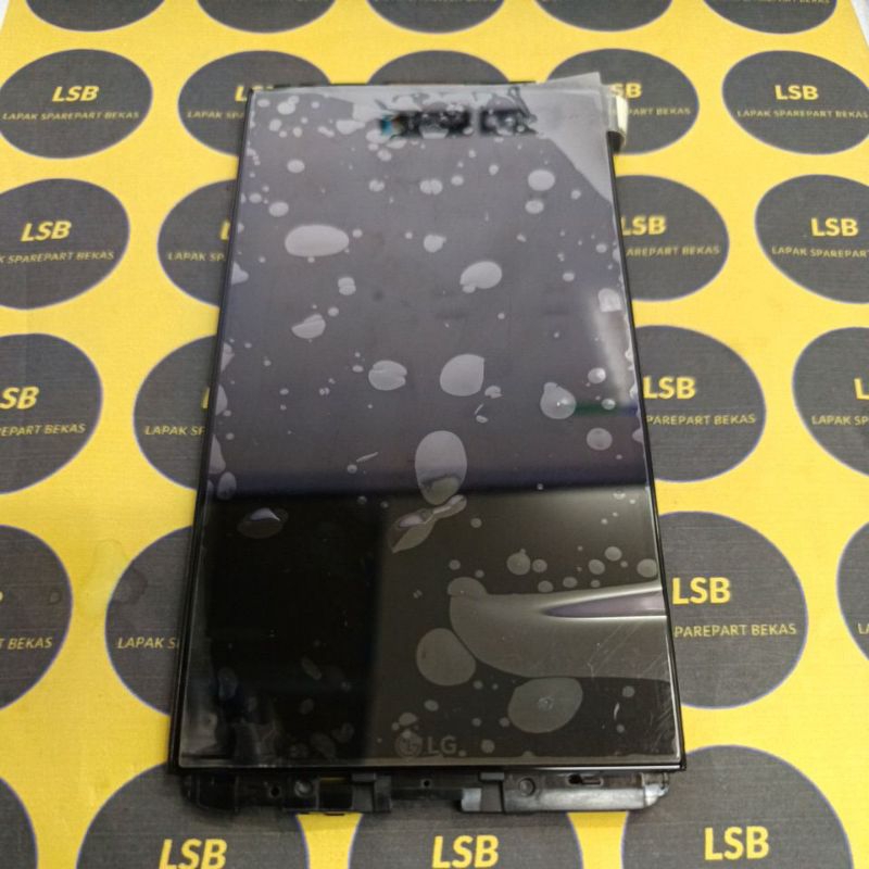 LCD FULLSET FRAME LG V20 H990DS ORIGINAL BEKAS