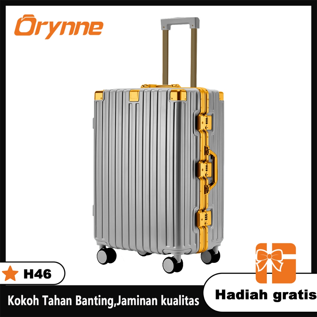 Orynne 28in Y46-28 - Koper 28in Anti Gores Baret Pecah Tahan Banting Peyok Ringan Roda Kuat Putar 36