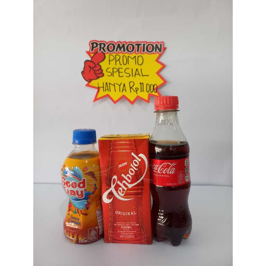 

PROMO SPESIAL (Coca Cola, Teh Botol, Good Day)