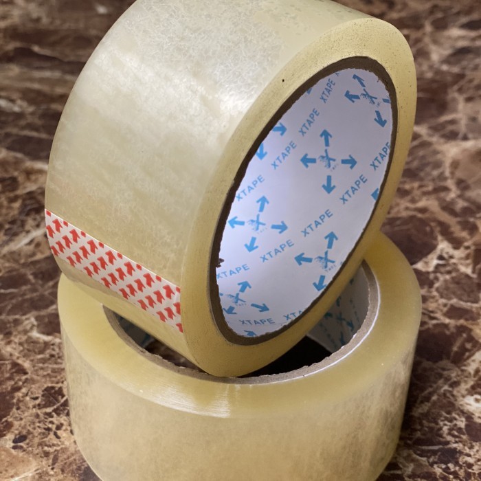 

Lakban X-tras Ukuran 45mm - 90yard isi 6 pcs Kuat dan Merekat