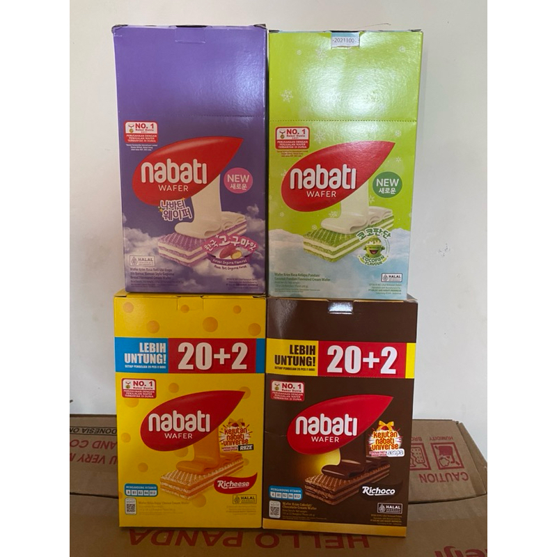 

NABATI WAFER 500 [ 1 pax isi 20 pcs @6 gr ]