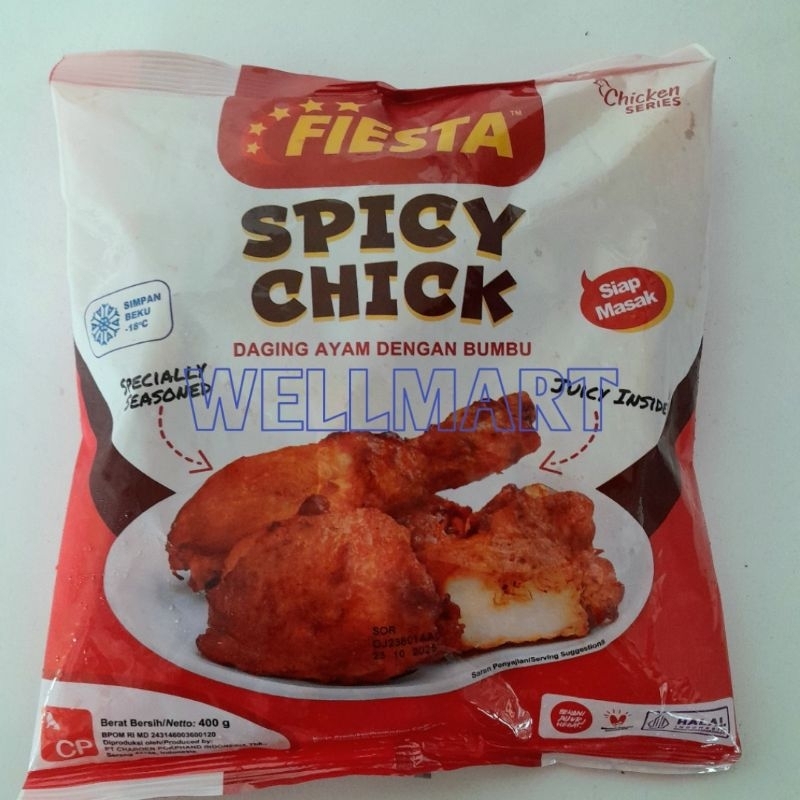 

Fiesta Spicy Chick 400gr Daging Ayam dengan Bumbu