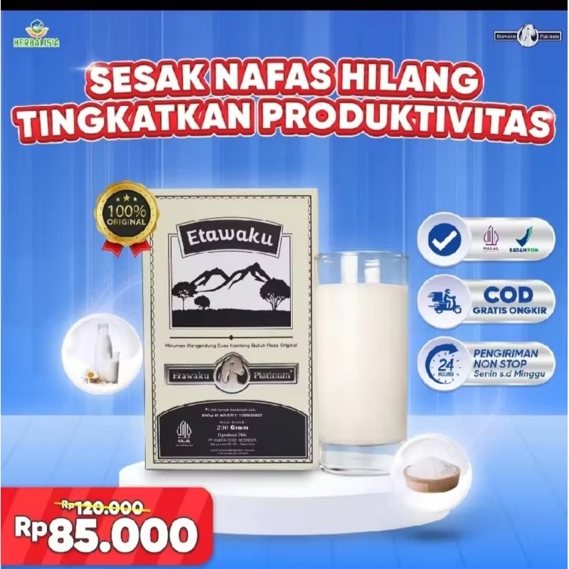

Etawaku platinum asli original susu etawa bubuk berkualitas