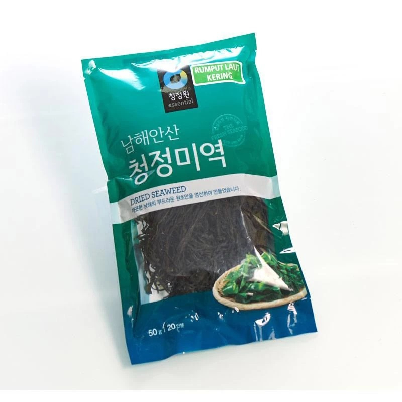 

DAESANG MIYEOK DRIED SEAWEED 50 GRAM - RUMPUT LAUT KERING SIAP MASAK