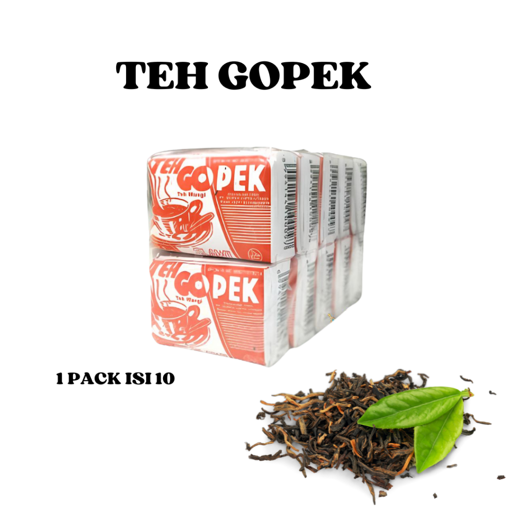 

Teh gopek 1 pak isi 10 Asli