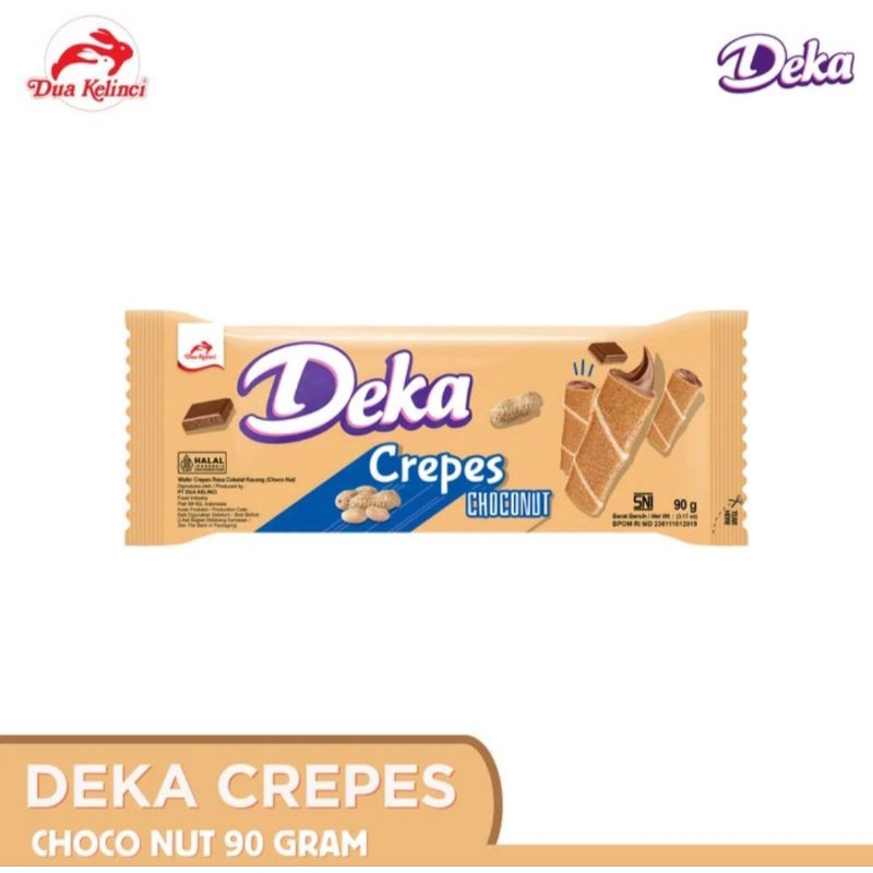 

DEKA CREPES CHOCONUT 90g Dua kelinci