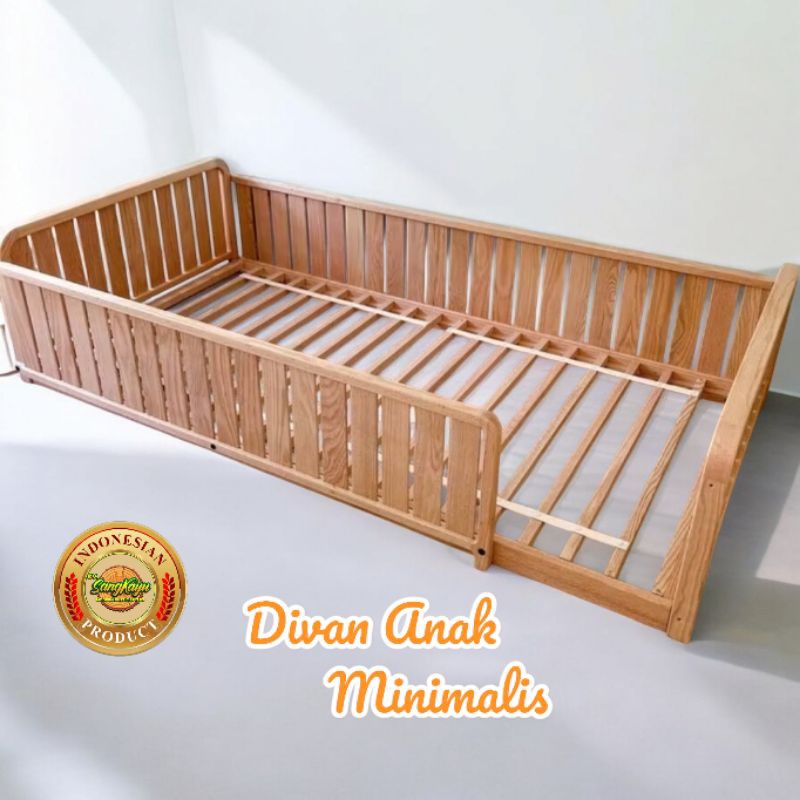 Divan anak Modern Divan anak 120x200 cm  minimalis Divan Kayu Anak