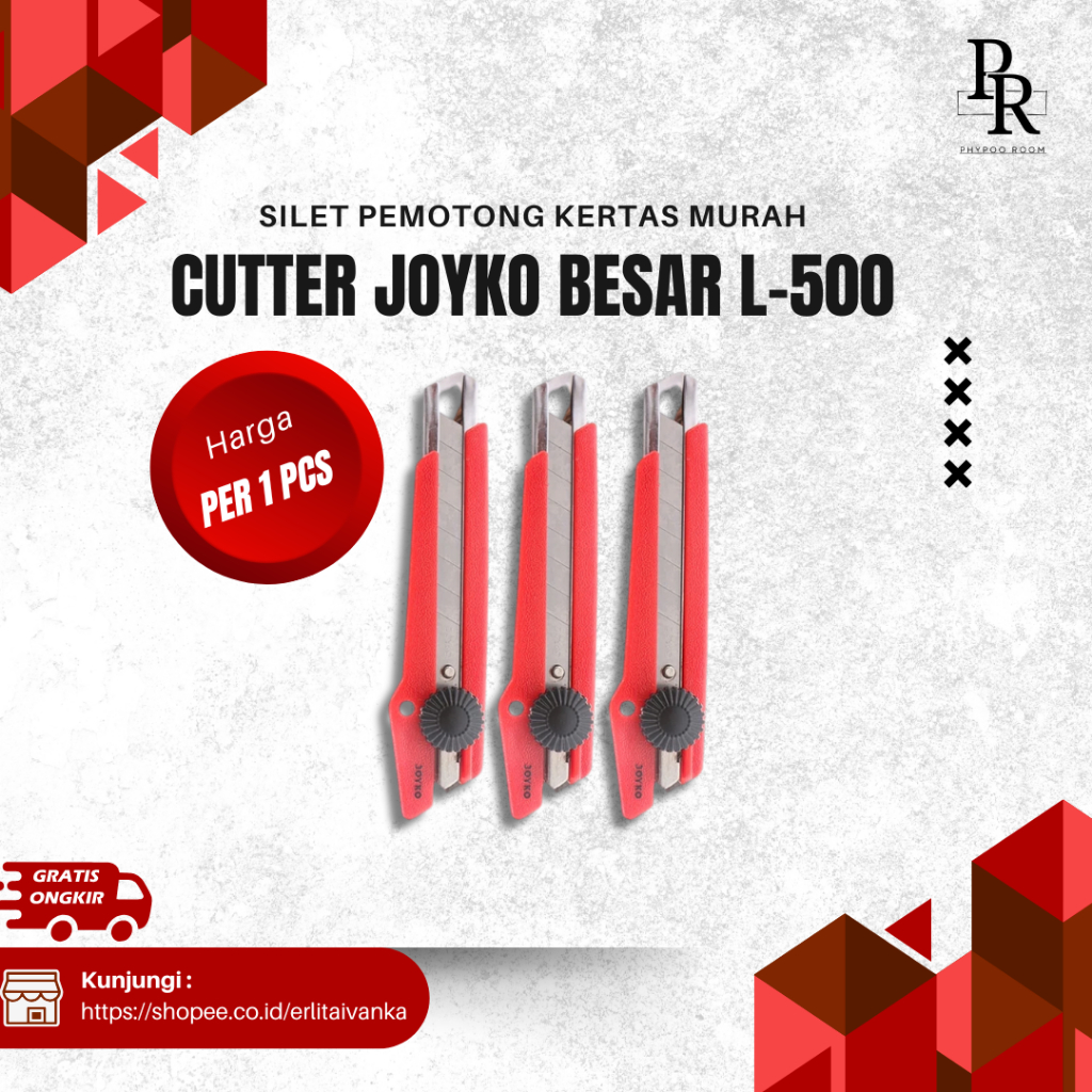 

PR-Cutter Joyko L-500-CU Silet Pemotong Kertas Murah