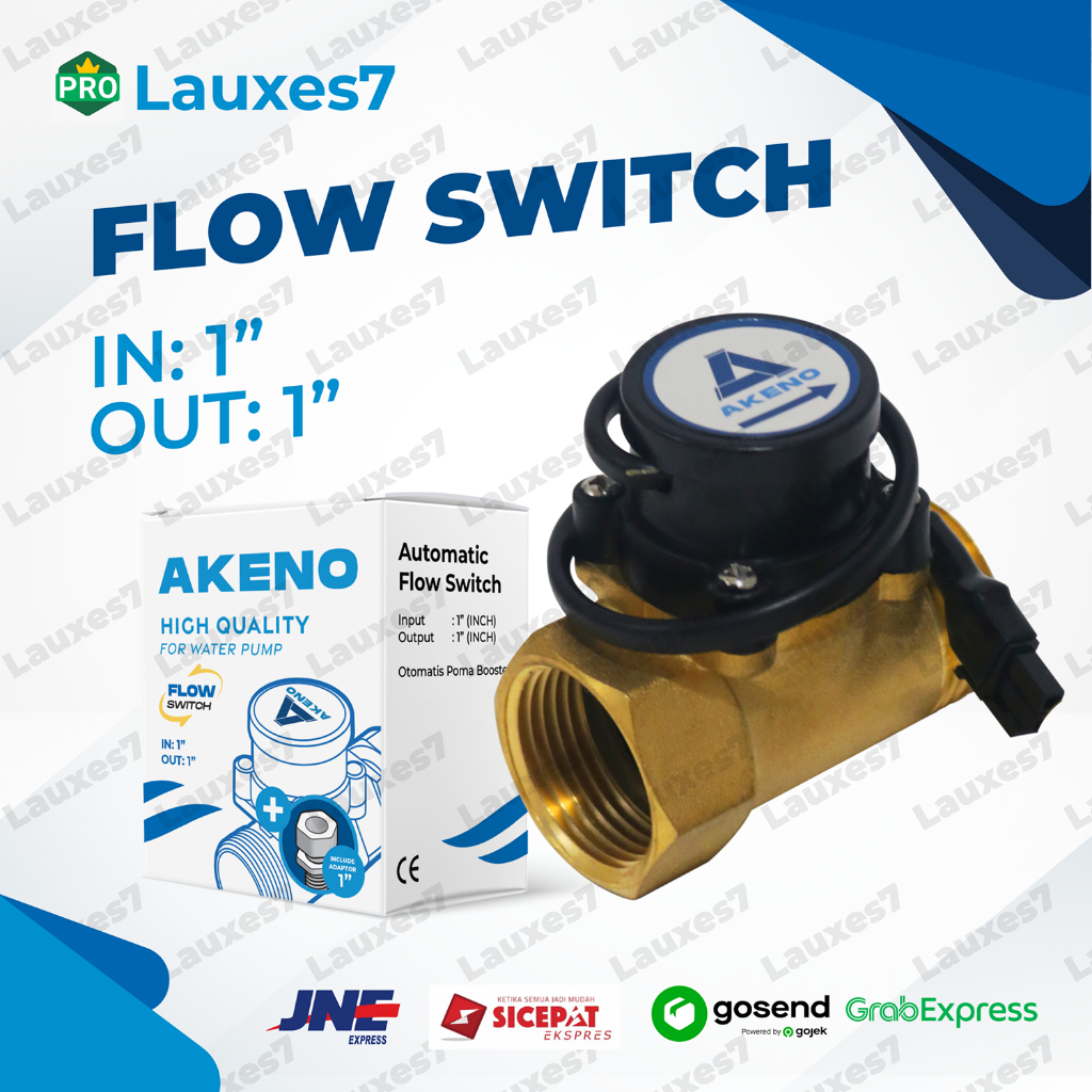 Flow Switch akeno1 in - Flowswitch 1x1 akeno Otomatis Pompa Dorong - akeno